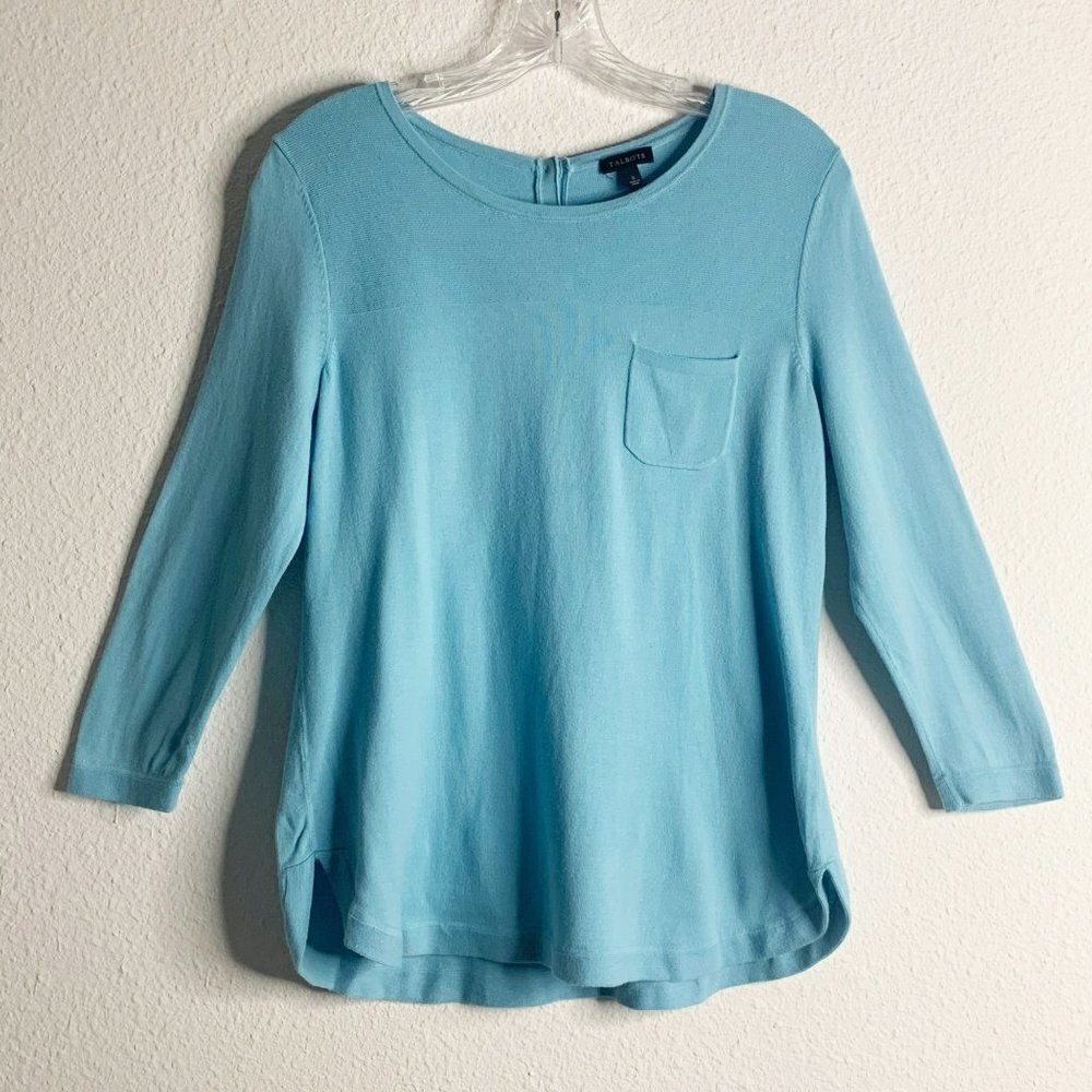 Talbots Classic Crewneck Pullover Sweater